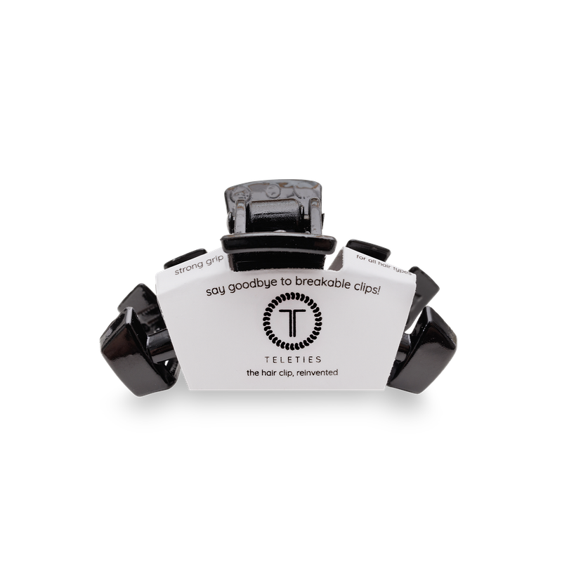 Classic Hair Clip | Tiny | Jet Black