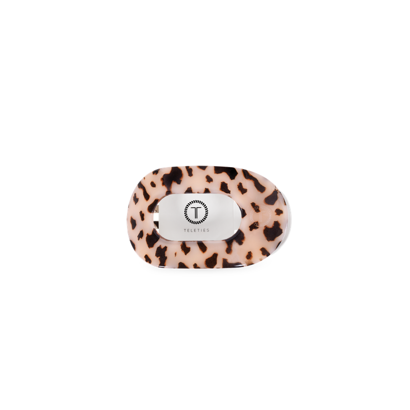 Blonde Tortoise | Tiny | Flat Round Hair Clip