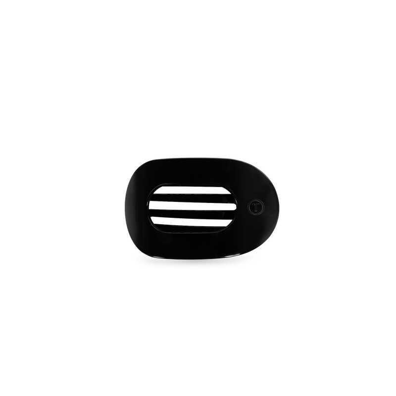 Jet Black | Tiny | Flat Round Clip