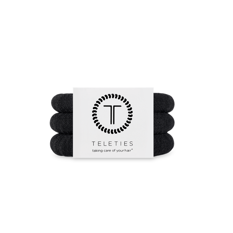 Nylon Hair Ties | Small | Jet Black