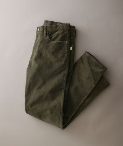 5 Pocket Flex Terry Cords - Athletic Fit - Climbing Ivy, Size: 30-32