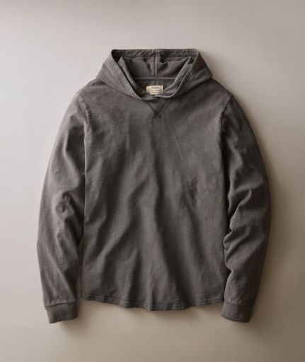 Luxe Slub Hoodie - Asphalt, Size: Small