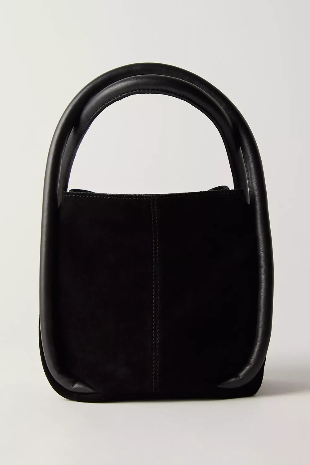 Barlow Suede Bucket Bag