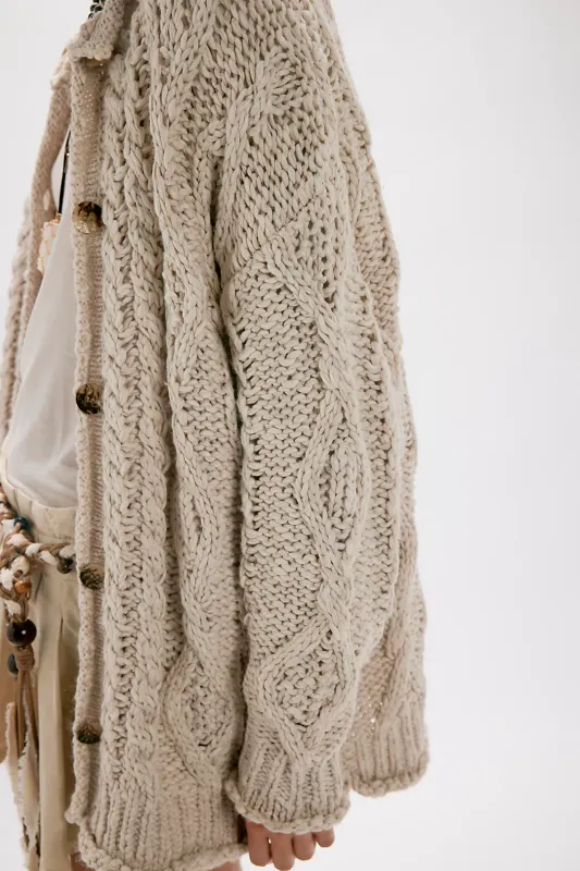 Opal Rollneck Knit Cardi