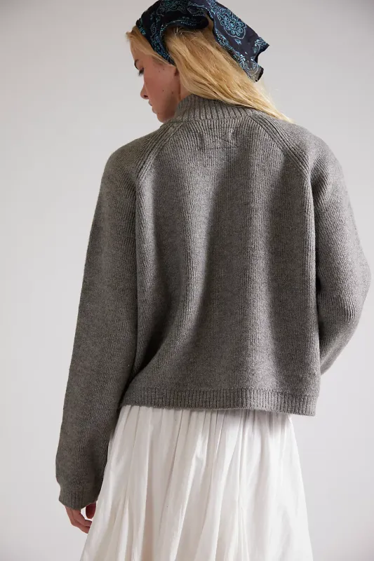 We The Free On It Zip-Up Cardigan