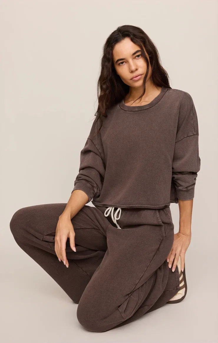 Hunter Knit Pant, Color: Dark Chocolate, Size: XS