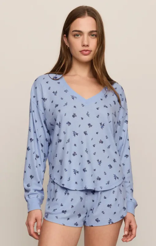 Floral Thermal Long Sleeve