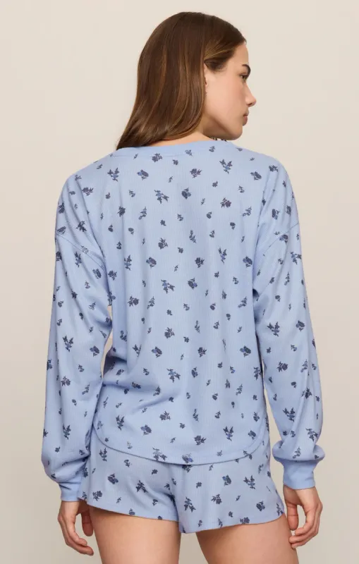 Floral Thermal Long Sleeve