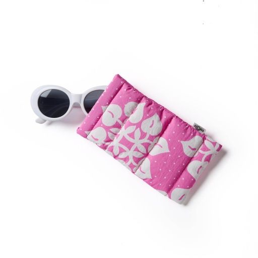 Hilo Dot Quilted Glasses Case