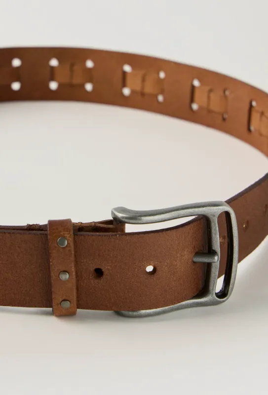 We The Free Dallas Distressed Belt