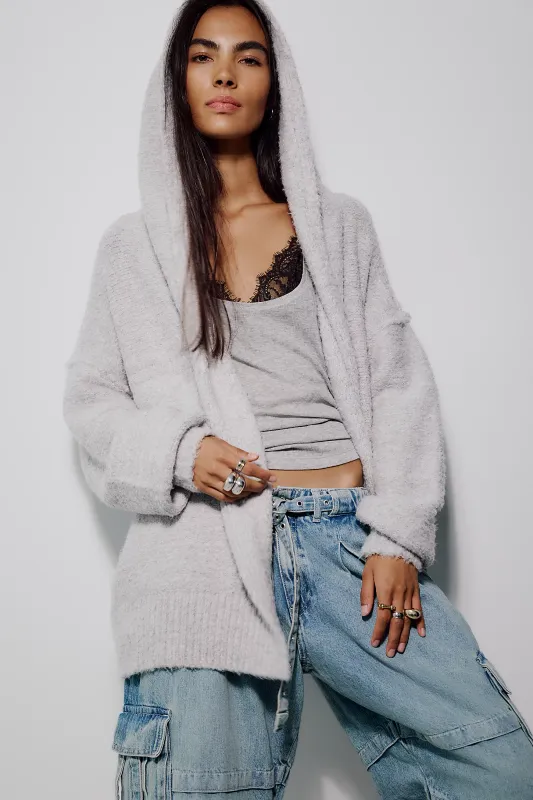Thistle Hooded Oversized Cardi