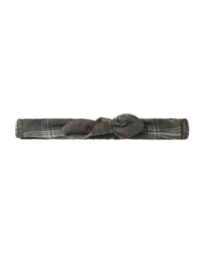 Baby Bow Headband Holiday Plaid