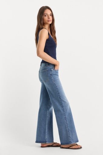 always fits slim palazzo jeans
