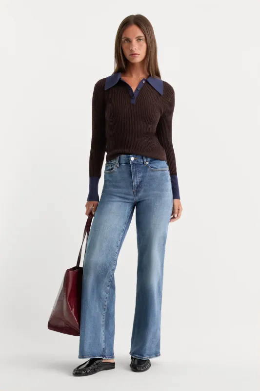 always fits slim palazzo jeans