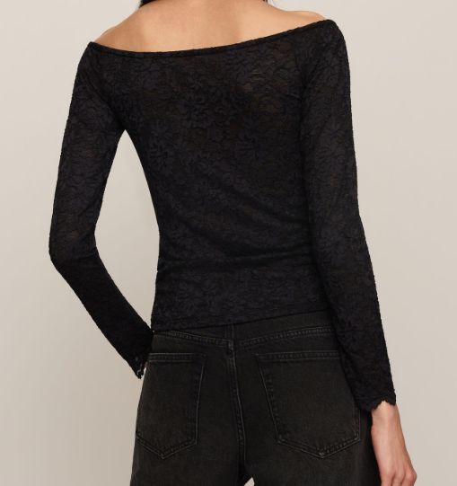Sabrina Stretch Lace Top