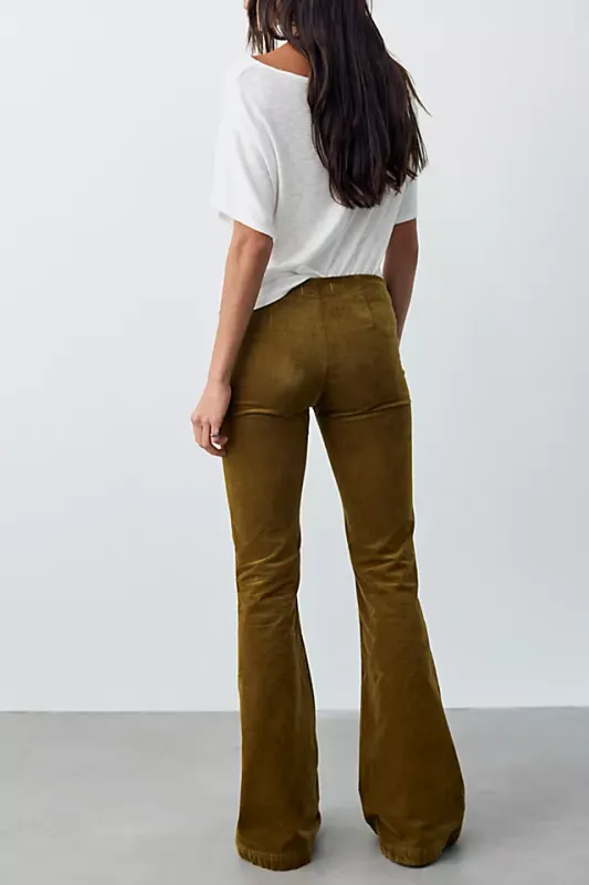 We The Free Walk The Line Cord Bootcut Pants