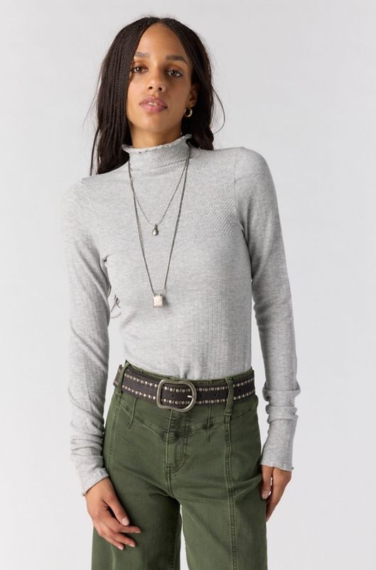 So Soft Seamless Modal Mock Neck