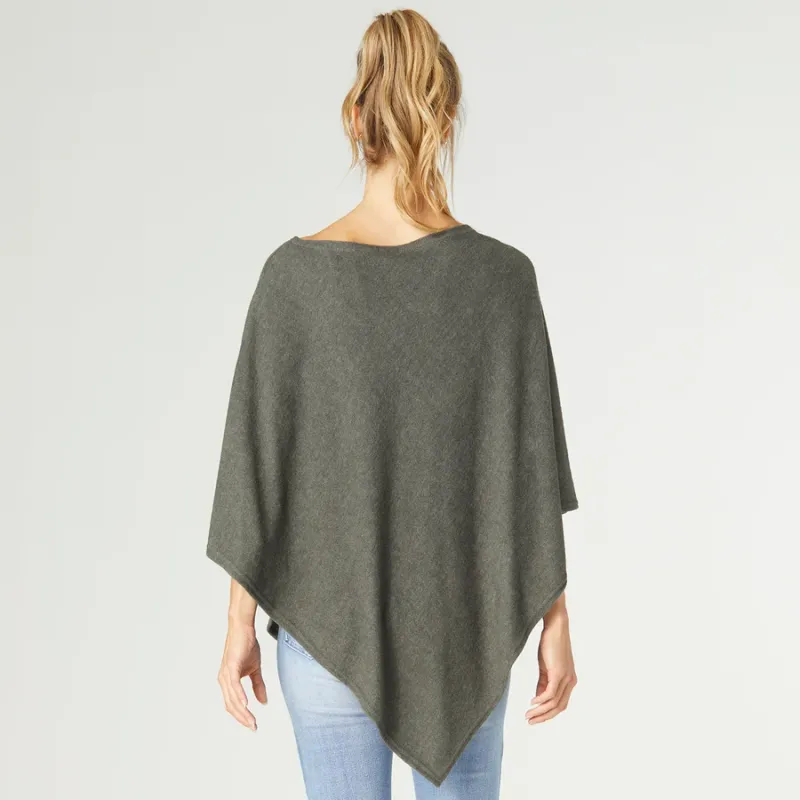 Lightweight Brushed Poncho