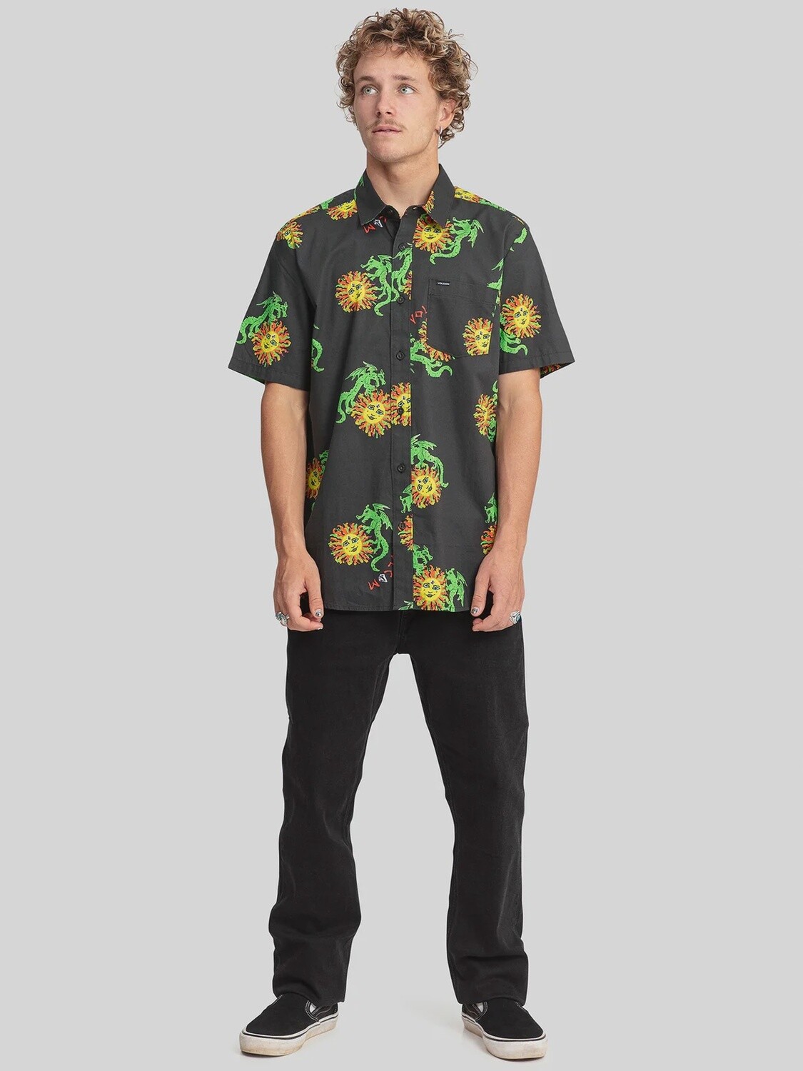 Volcom Artist Ozzy Wrong Woven Short Sleeve Shirt