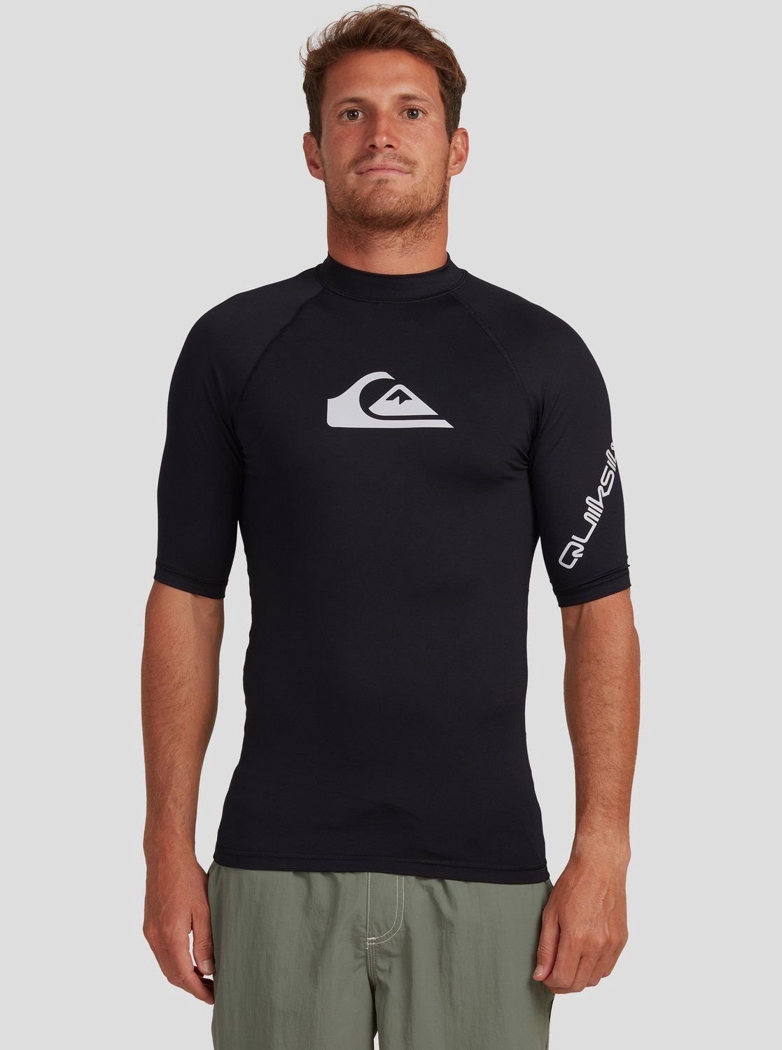 Quiksilver All Time Short Sleeve UPF 50 Rash Vest