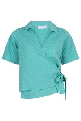 Lofty Manner blouse julieta pd04.1 BLAUW