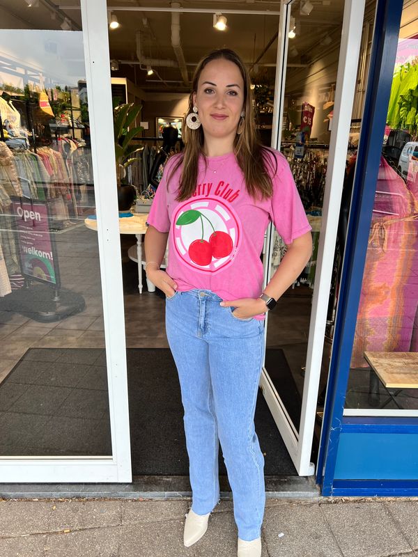 Elja tshirt cherry 07061301 ROZE