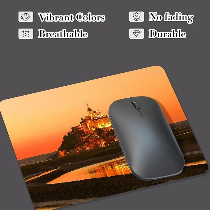 9.7in x 7.9in  custom Mouse pads