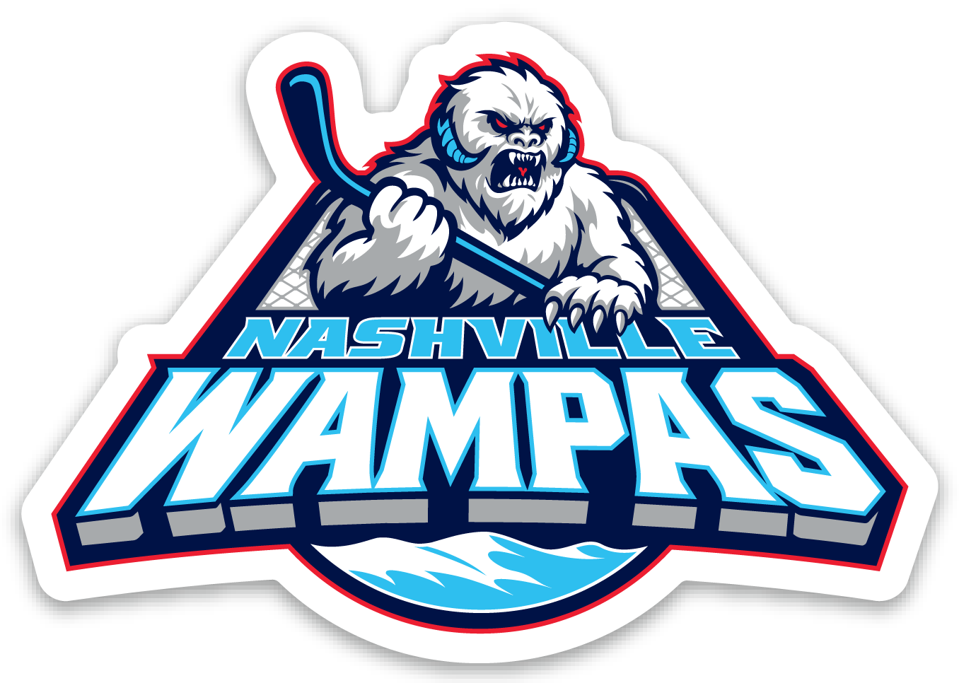 Wampas Alt Logo Magnet