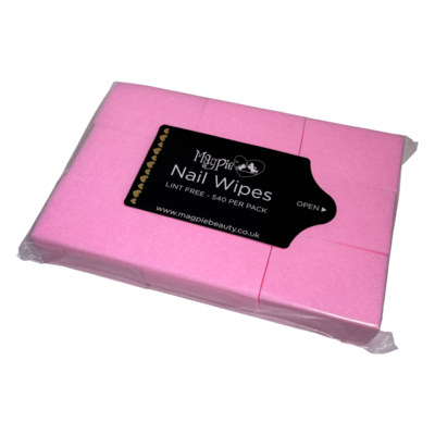 Pink Wipes Lint Free // 540 stk.