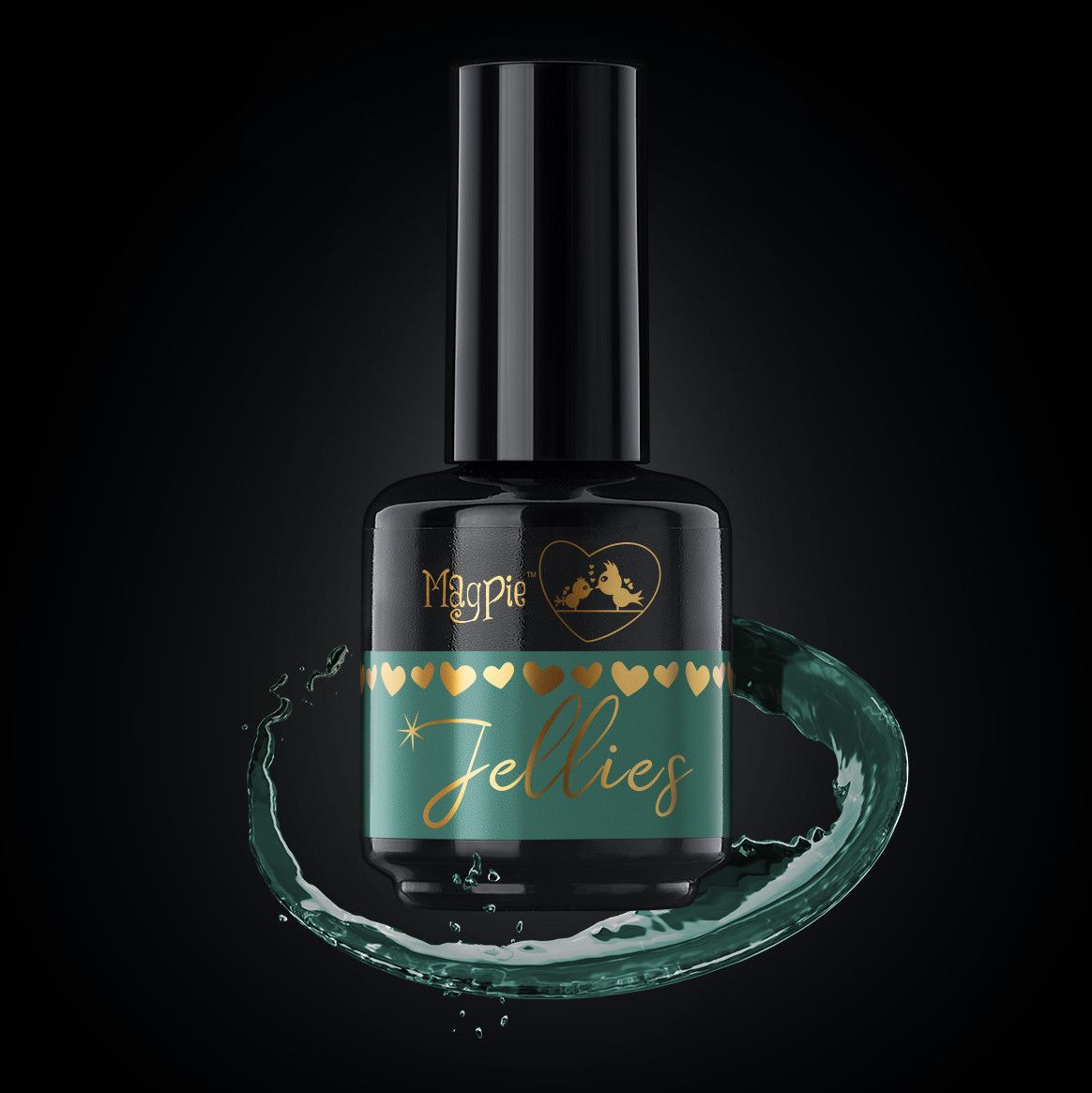 GREEN JELLIE- Magpie Glass Uv Lakk
