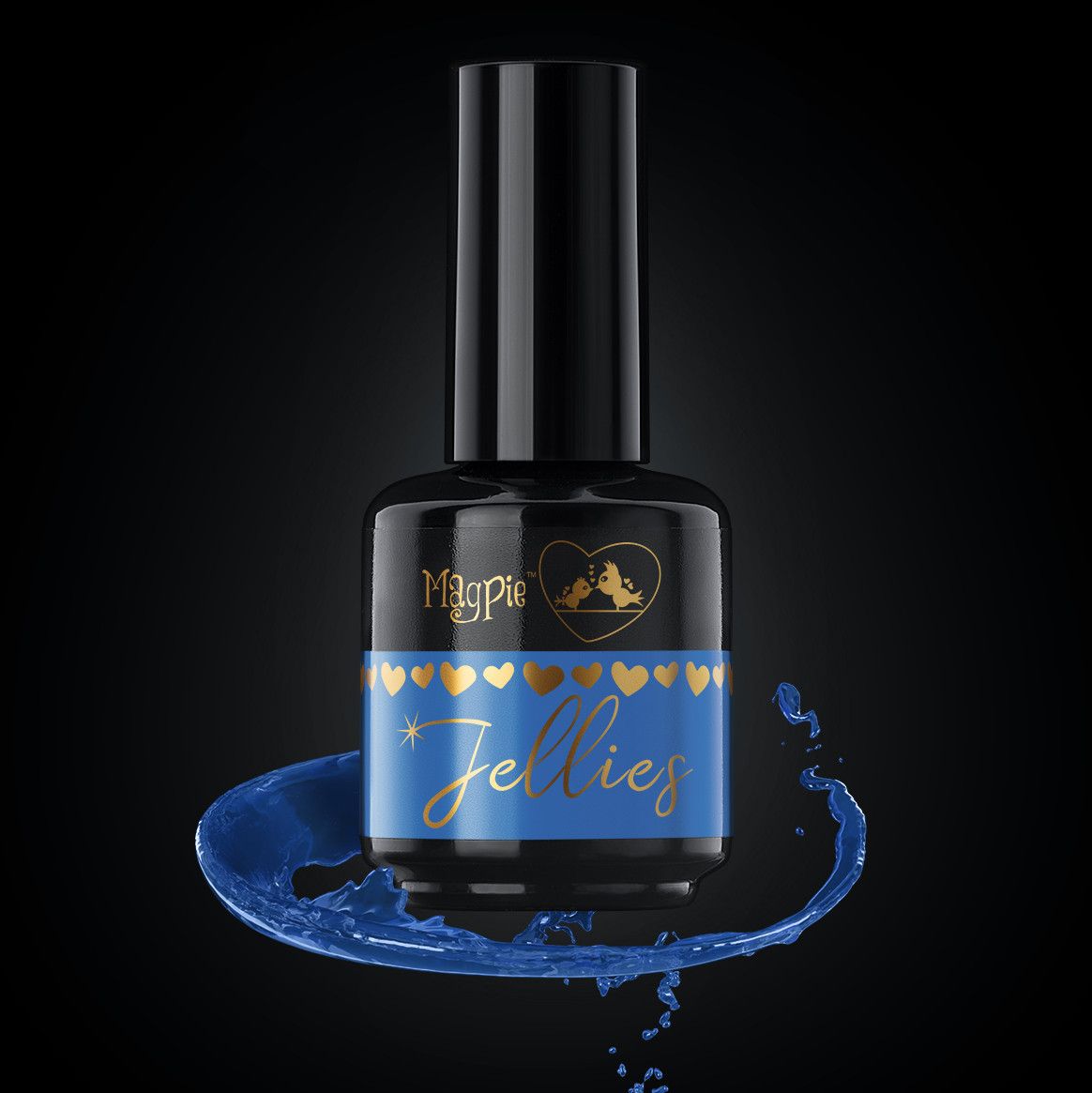 BLUE JELLIE- Magpie Glass Uv Lakk