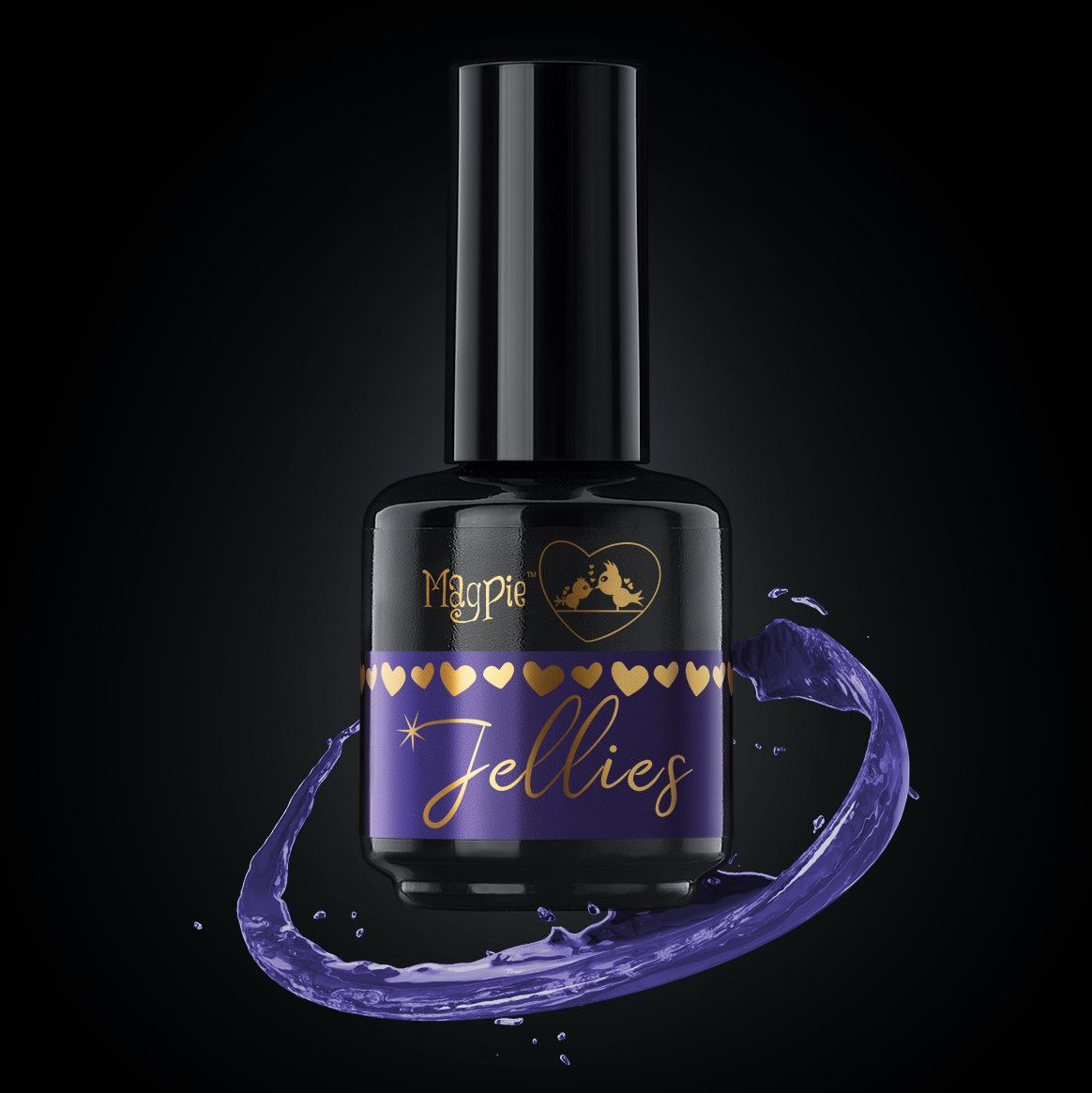 PURPLE JELLIE- Magpie Glass Uv Lakk