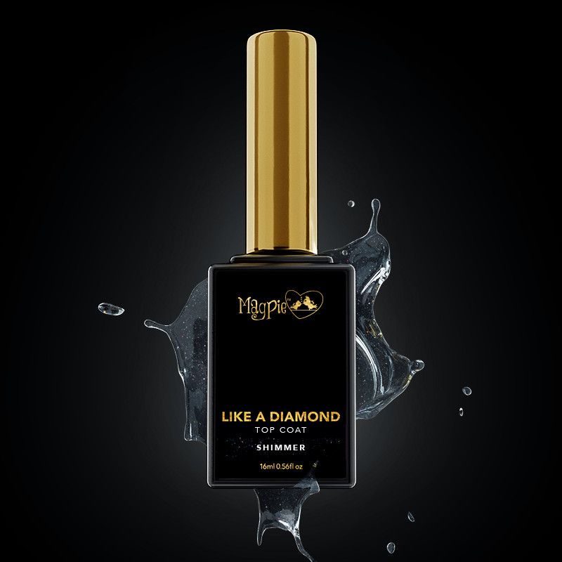Like a Diamond Shimmer // Topcoat 16 ml. med Stickylayer