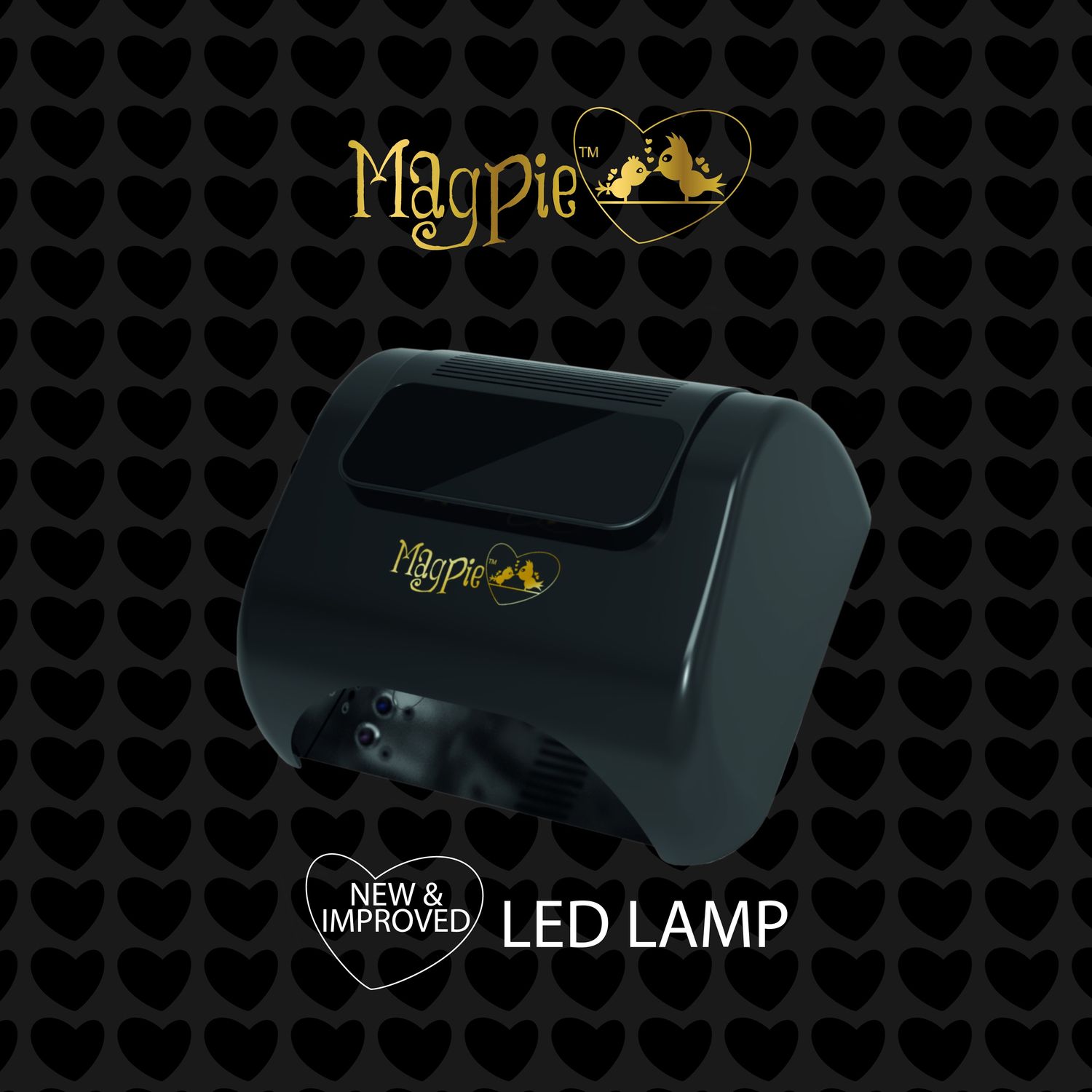 Magpie UV Lampa Professionel // SVART