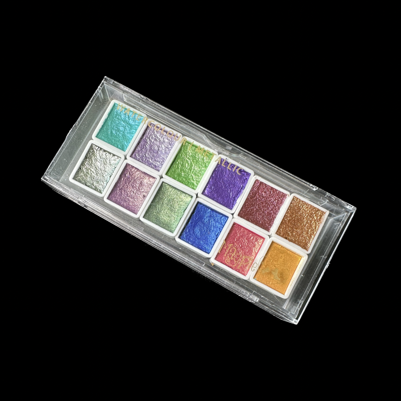 Water Colour Palette // Metallic Collection