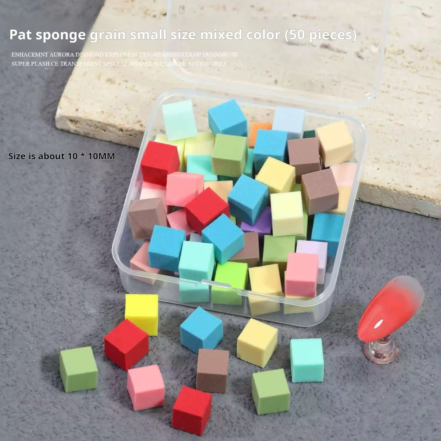 Mini Sponges // 50 Stk.