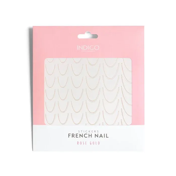 French Nailart Stickers // ROSA GULL