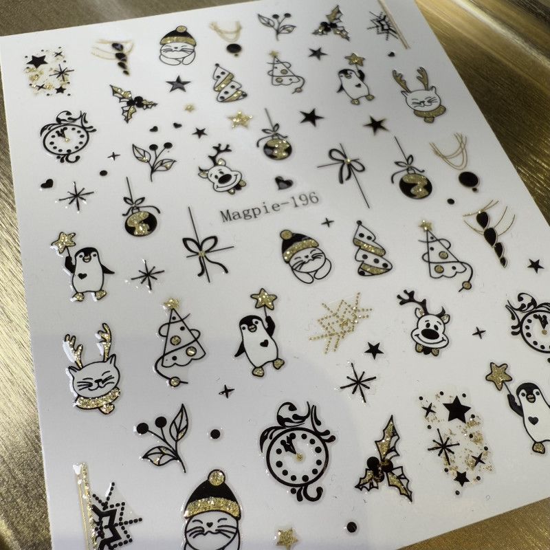 Stickers // CHRISTMAS GOLD