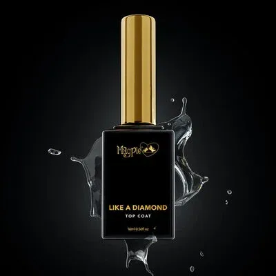 Like a Diamond Topcoat 16ml. // Shiny med Stickylayer