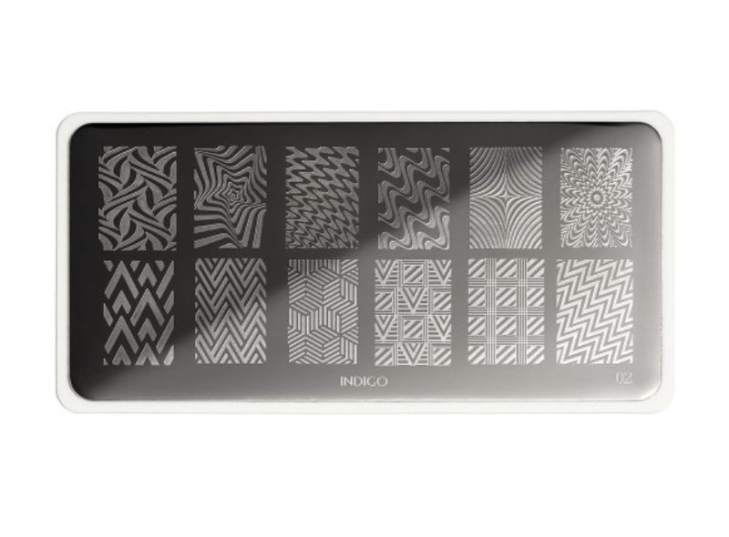Indigo Stamping plade - 02