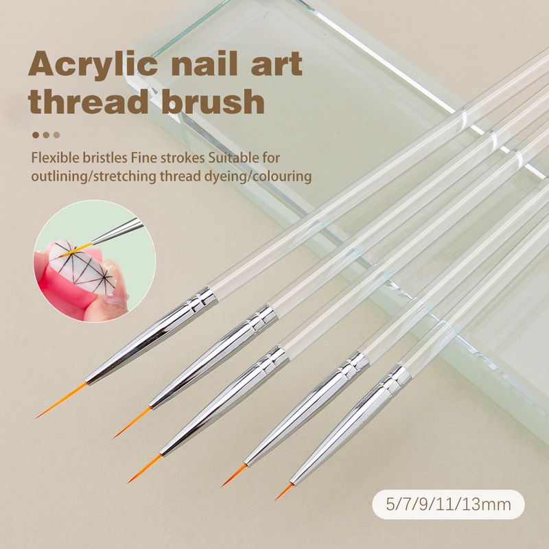 Nailart Brushes // Sett við 5