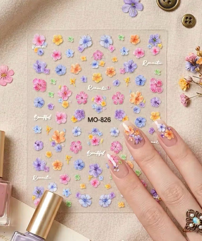 Summer Flower stickers