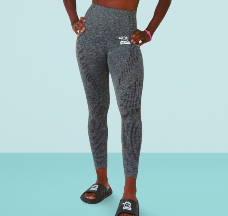 Leggings de compression taille haute gainant