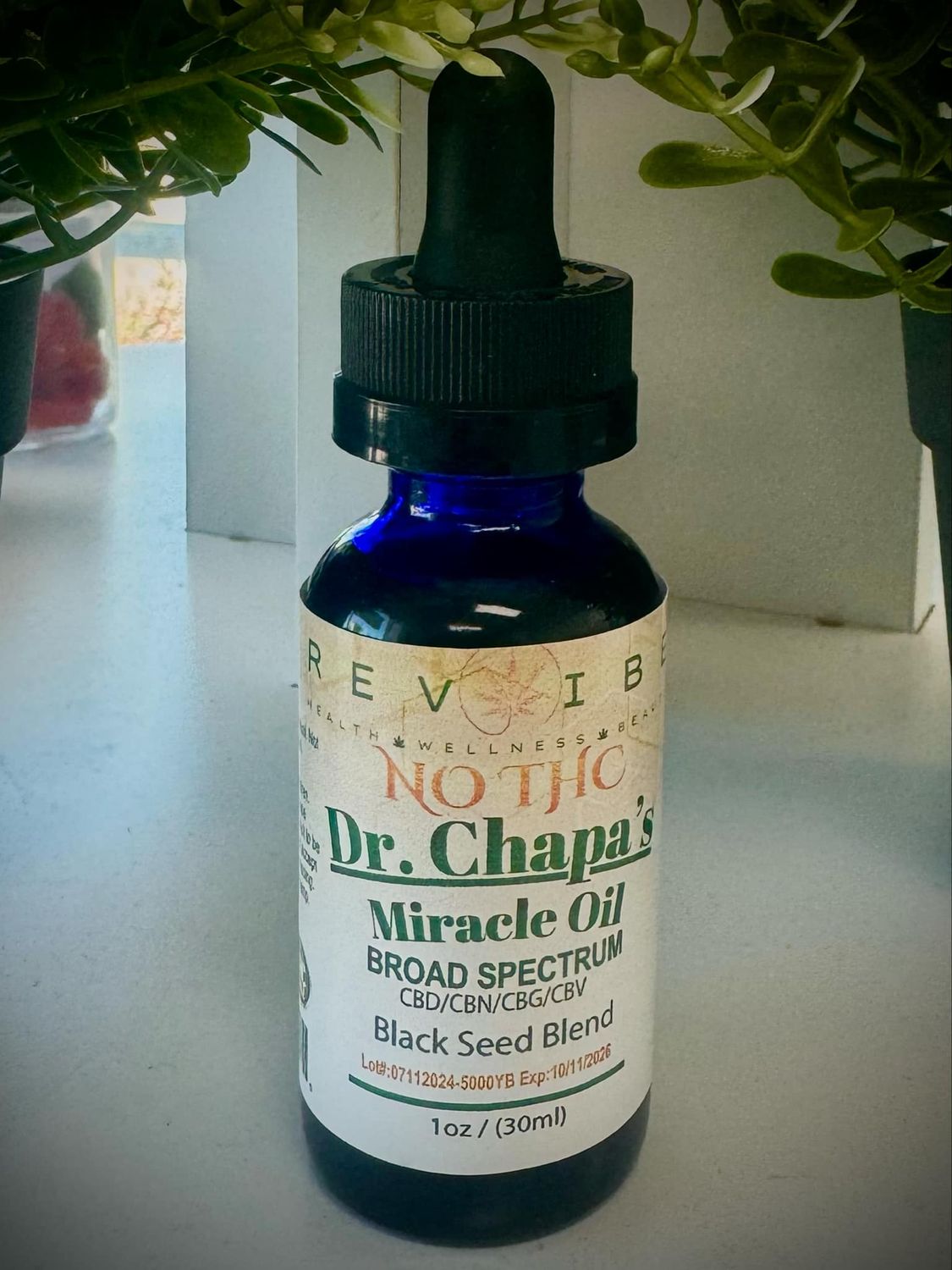 *NO THC* Miracle Oil Tincture CBN-CBG 30ML
