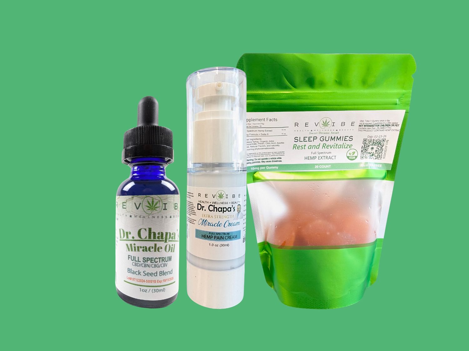 Revibe Signature Relief Kit (3-in-1)