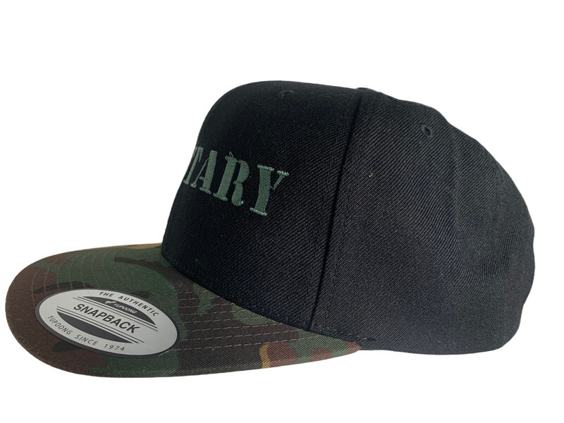 Military Snapback Hat
