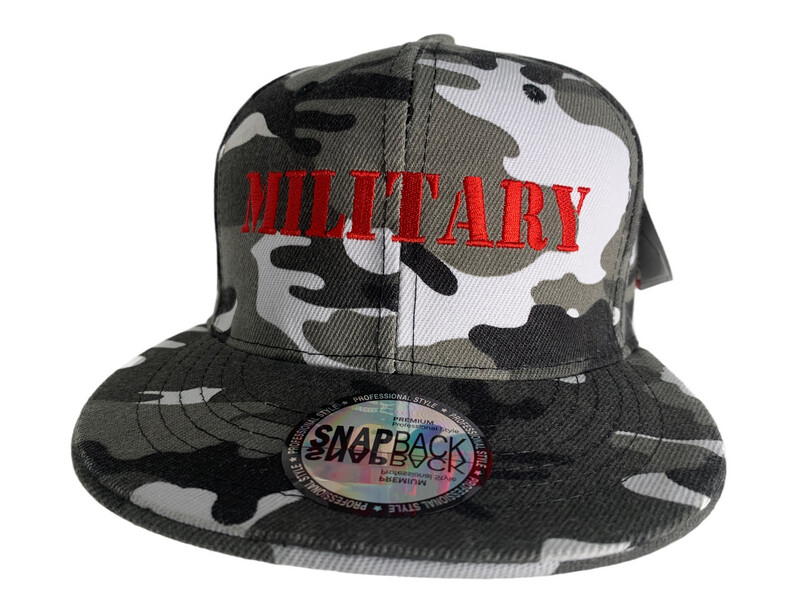 Military Snapback Hat