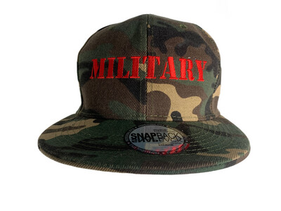 Military Snapback Hat