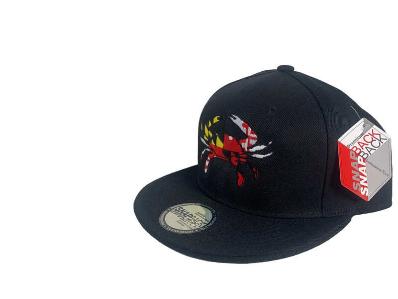 Maryland Crab Snapback Hat
