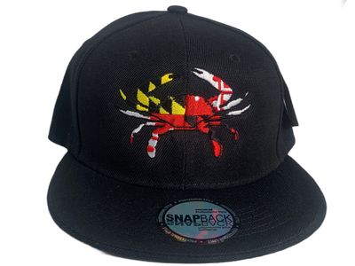 Maryland Crab Snapback Hat